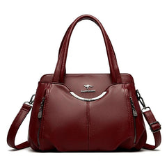 Genuine Luxury Handbags designer Soft Leather Shoulder For Women