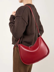 Hobo Underarm Genuine Leather Shoulder Crossbody Handbag