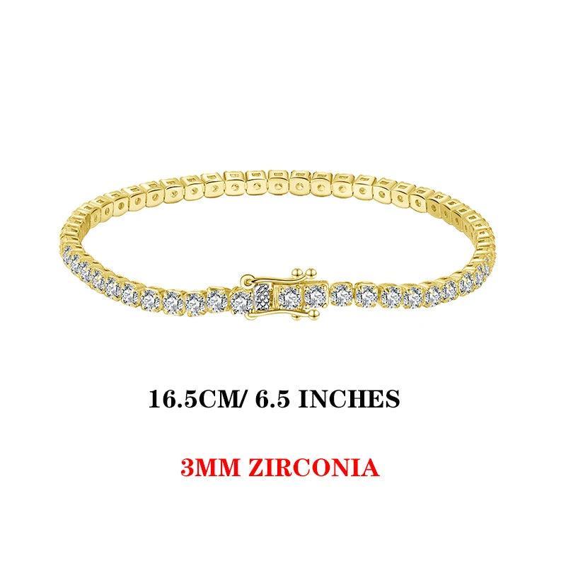 Tennis Bracelets Sterling Silver For Women Cubic Zirconia Bracelet