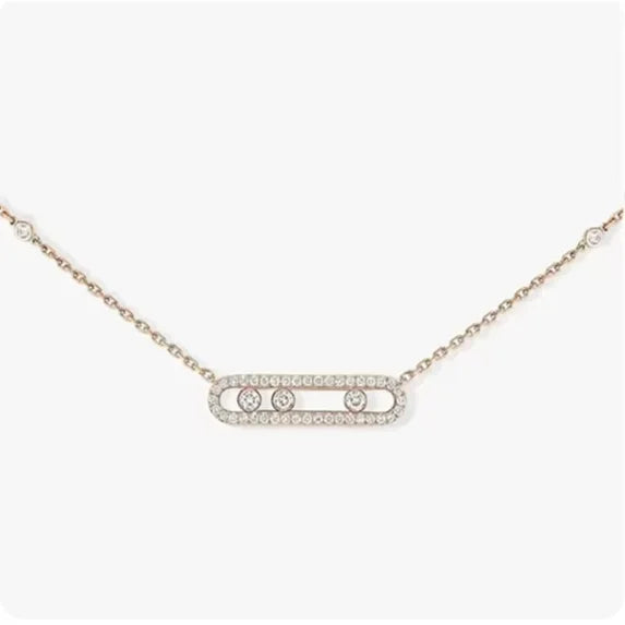 Diamond Necklace Luxury Jewelry High Can be worn by both men and women