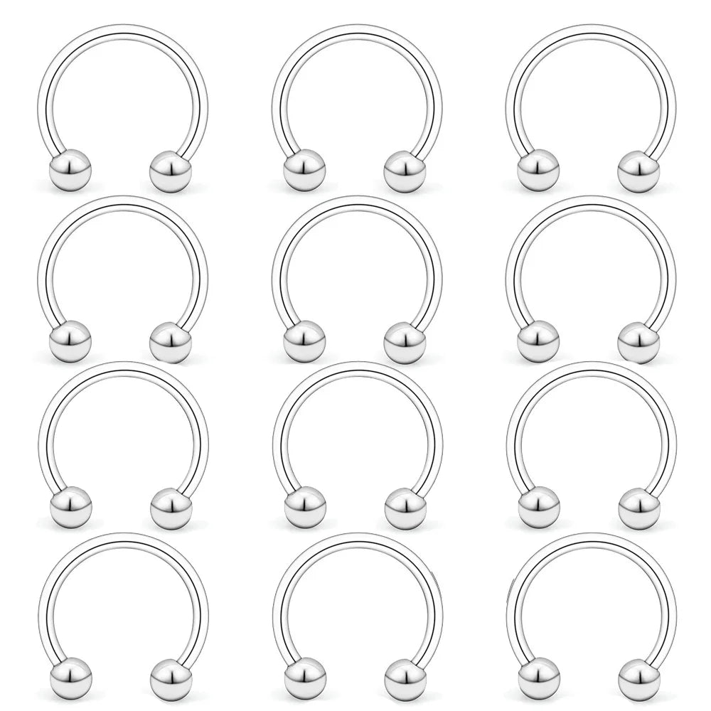 Nose Ring Hoop Nostril Piercing Septum Jewelry