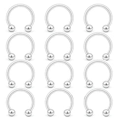 Nose Ring Hoop Nostril Piercing Septum Jewelry